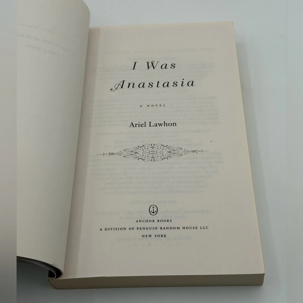 I Was Anastasia A Novel by Ariel Lawhon (Paperback Book, 2018)